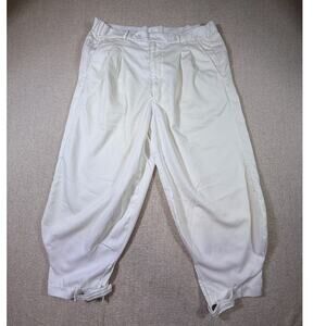 Vecci Golf Knickers Men 39 White Pull On Plus Fours Vintage Style Pants Retro